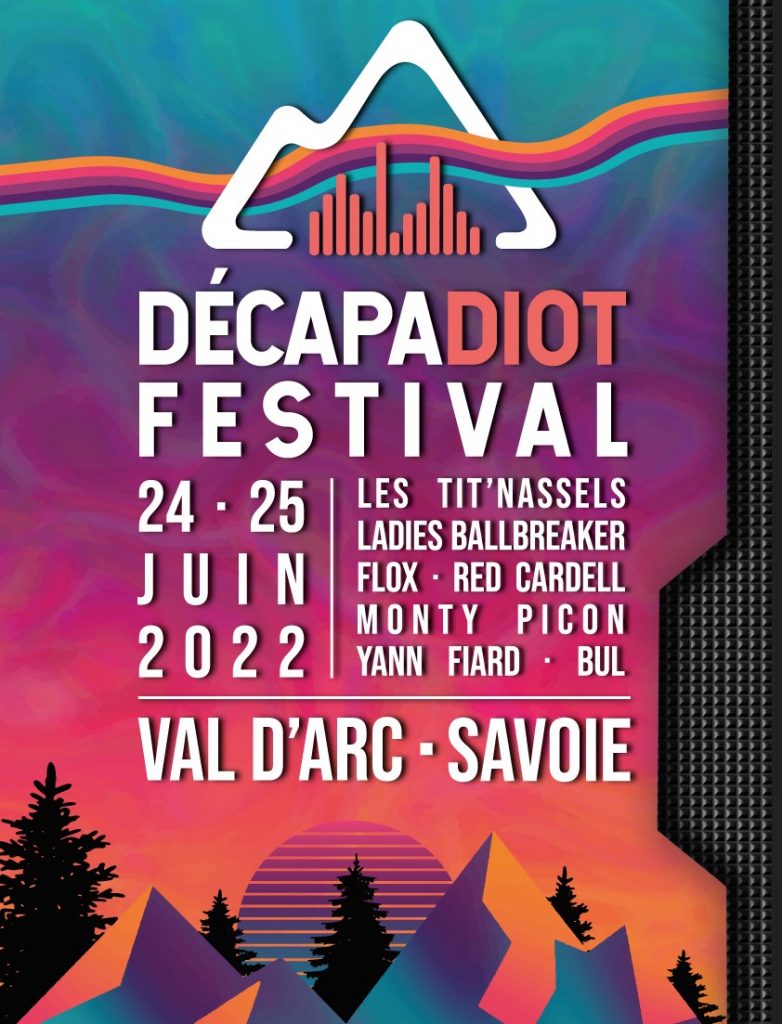 Affiche Festival Décapadiot 2022 Affiche Festival Décapadiot 2022